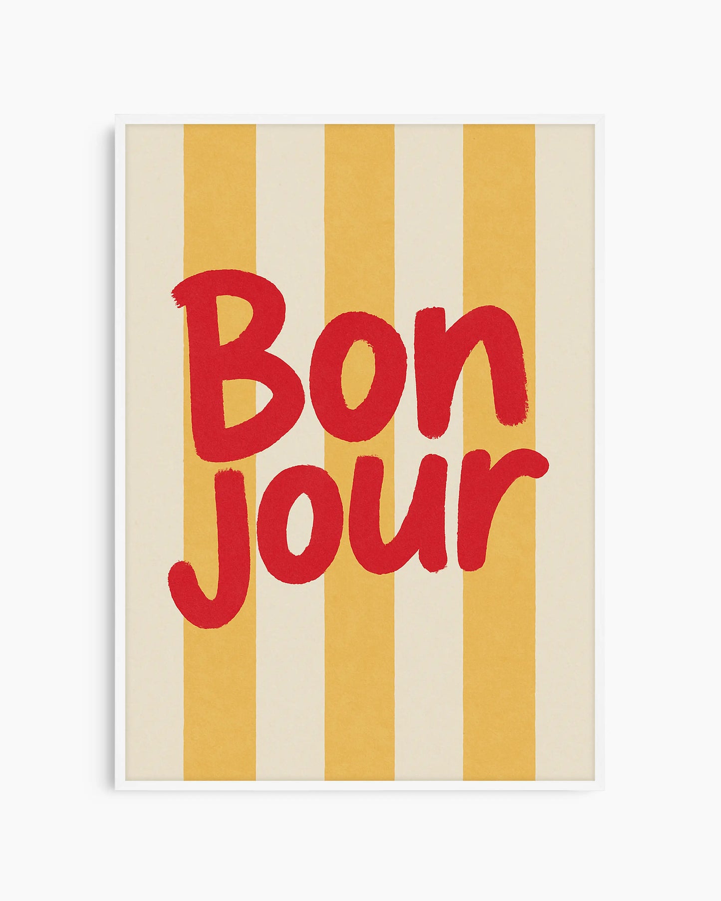 Bonjour plakatas