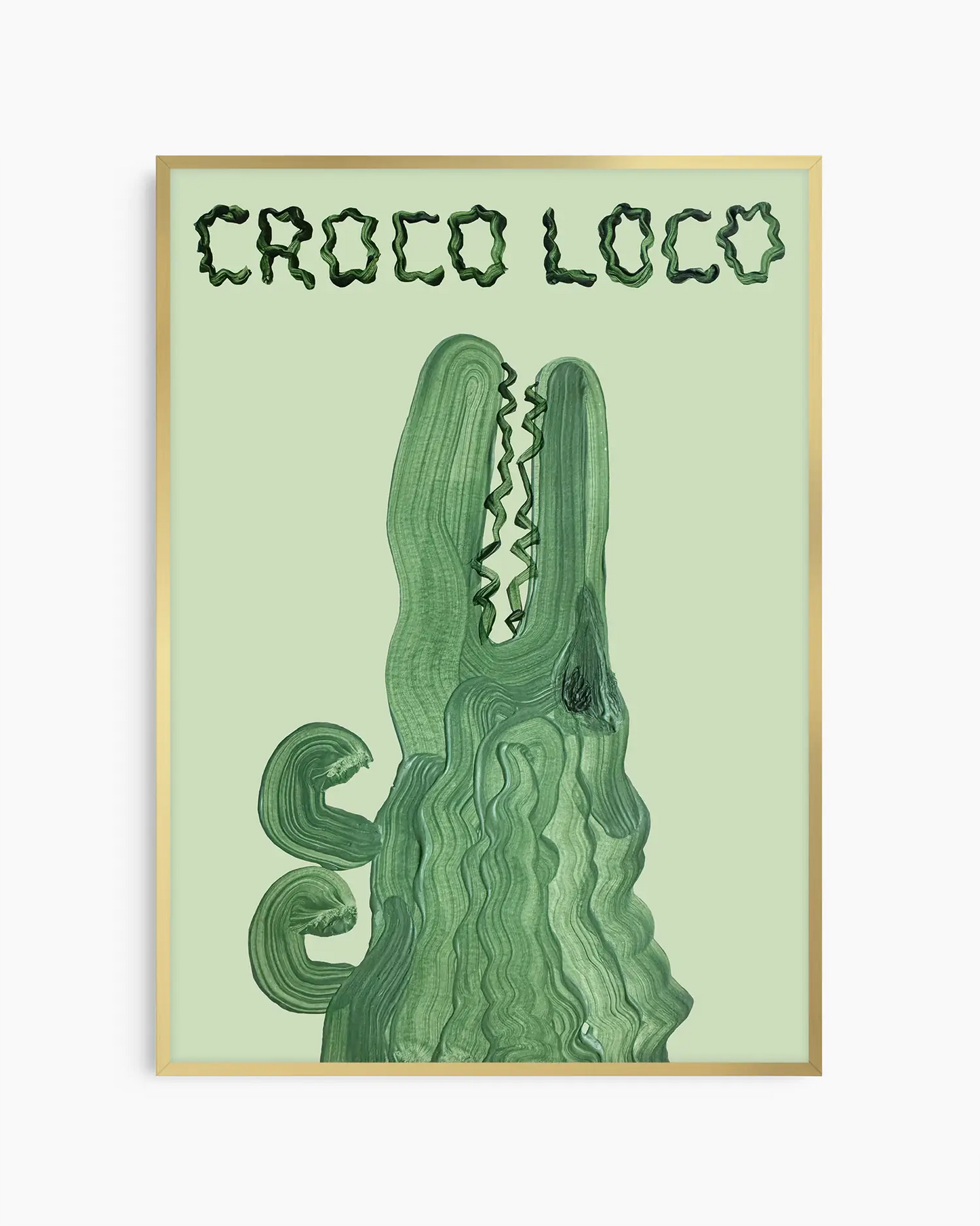 Croco Loco Plakatas