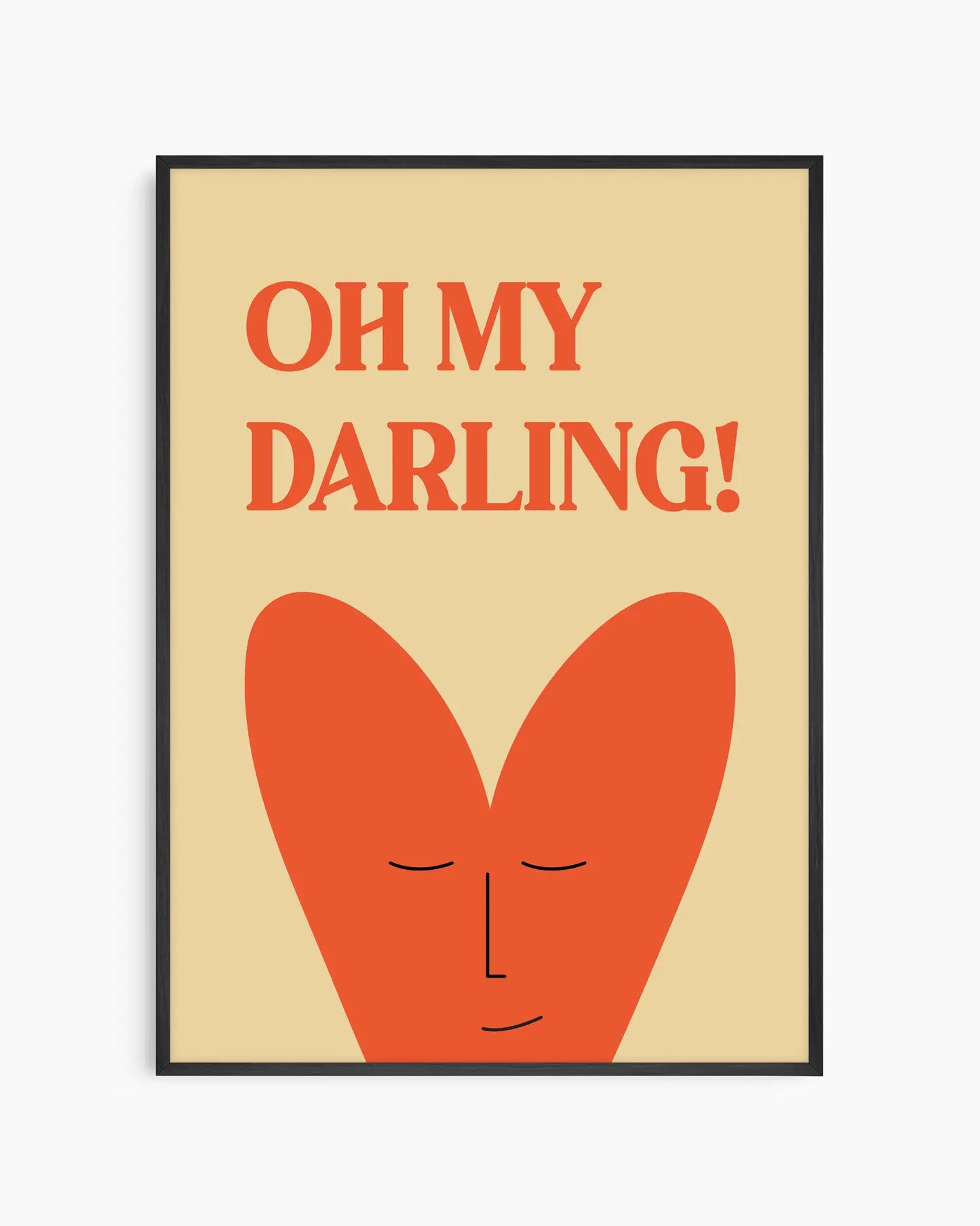 Oh My Darling! Plakatas