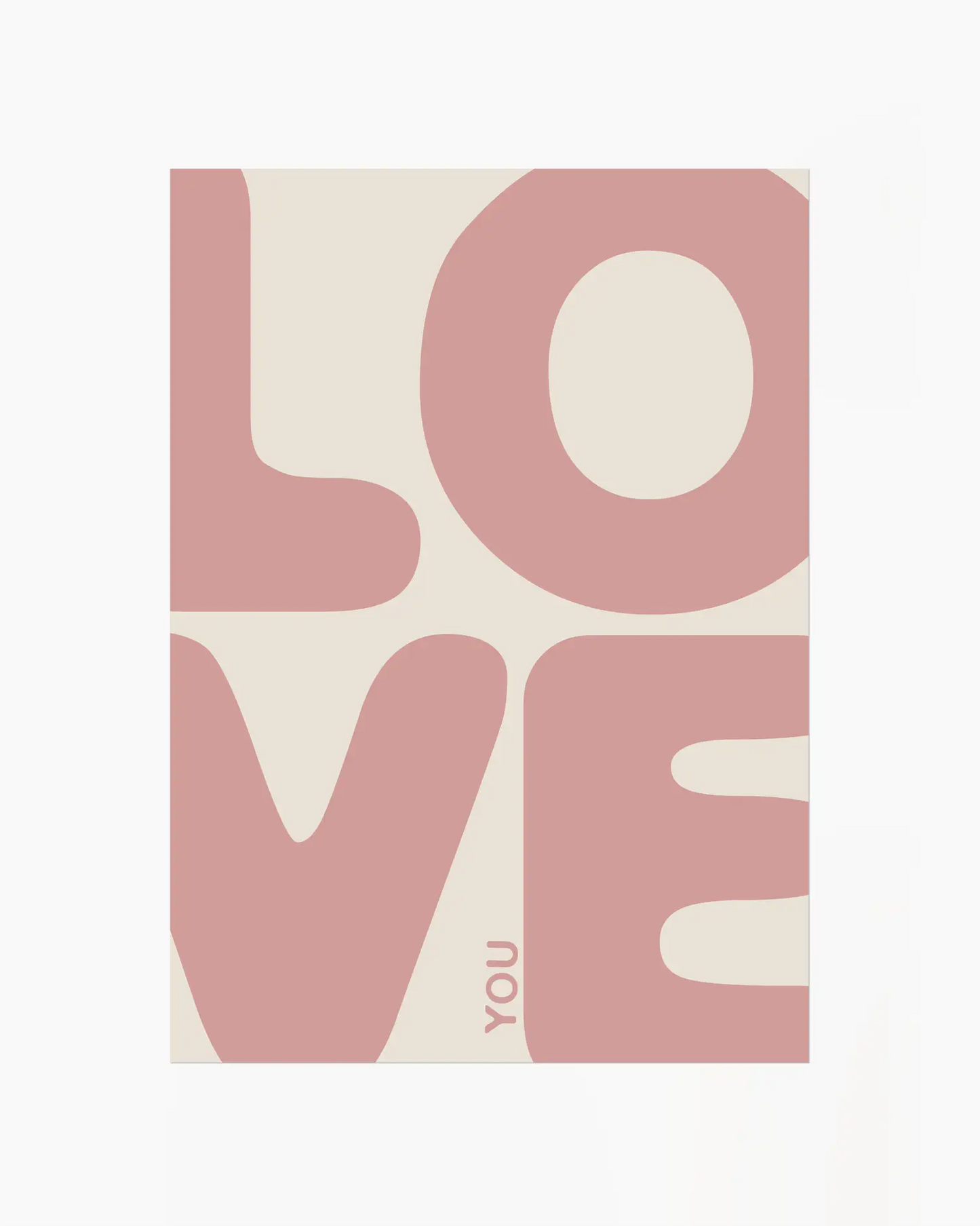 Love You Plakatas