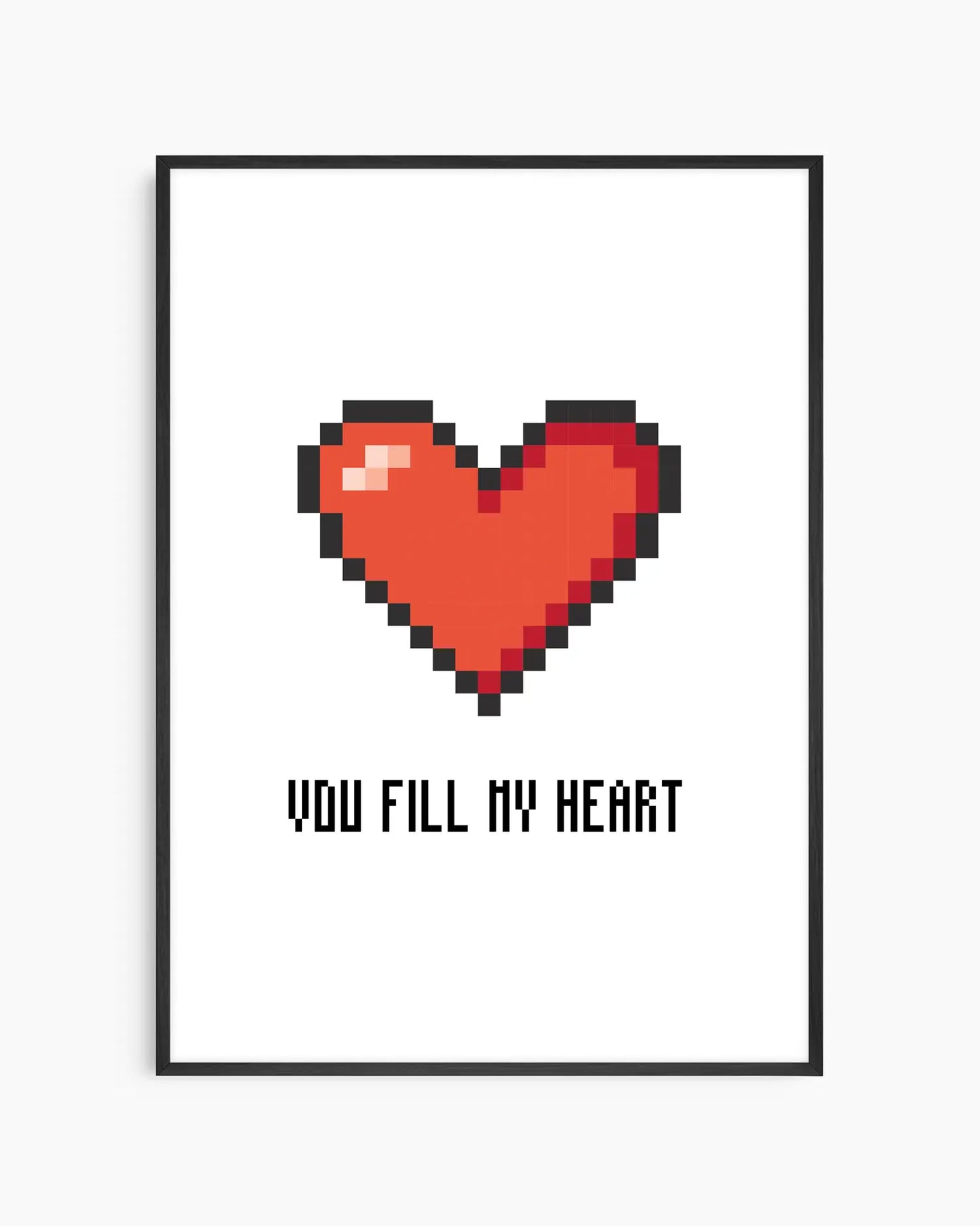 You Fill My Heart Plakatas
