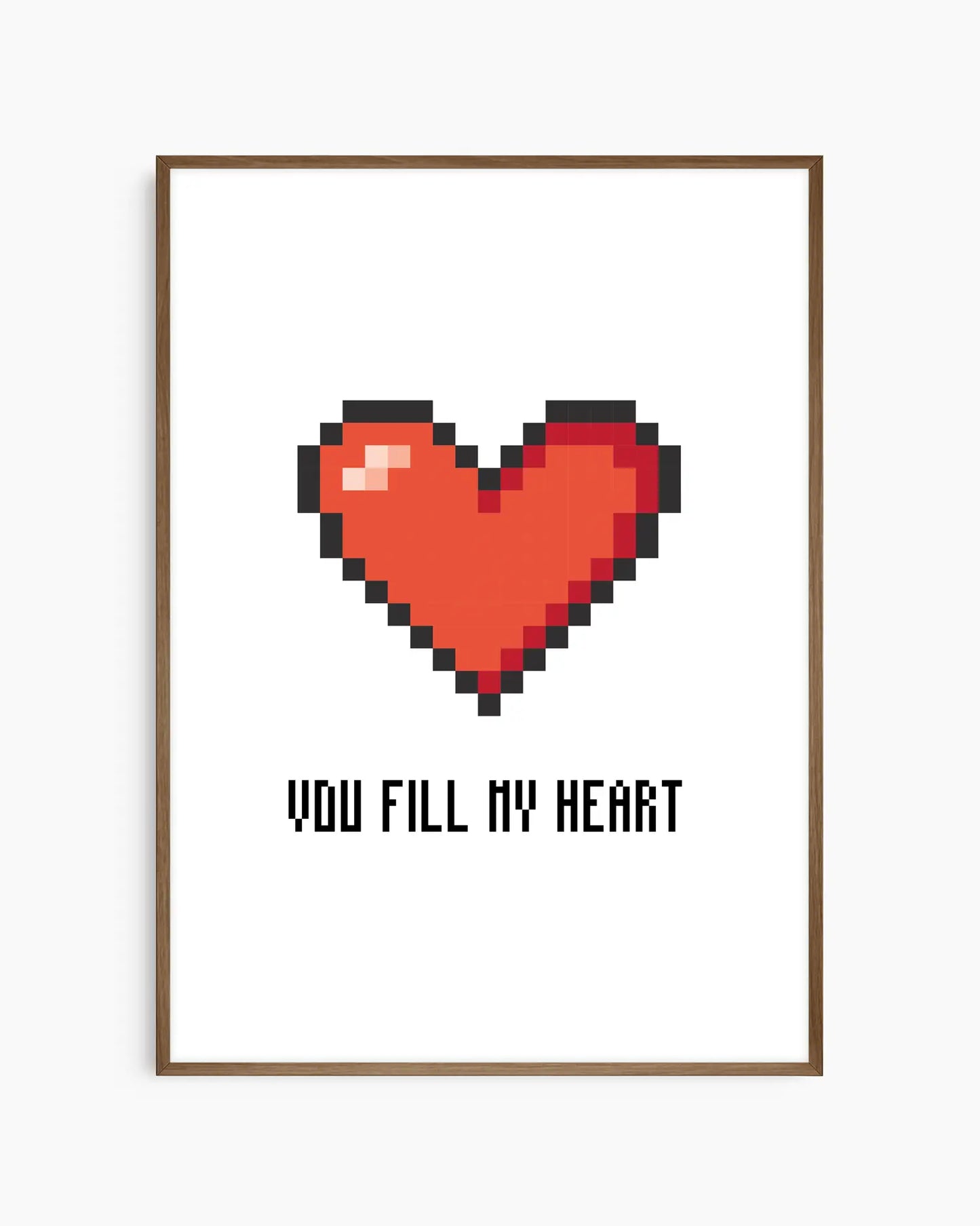 You Fill My Heart Plakatas