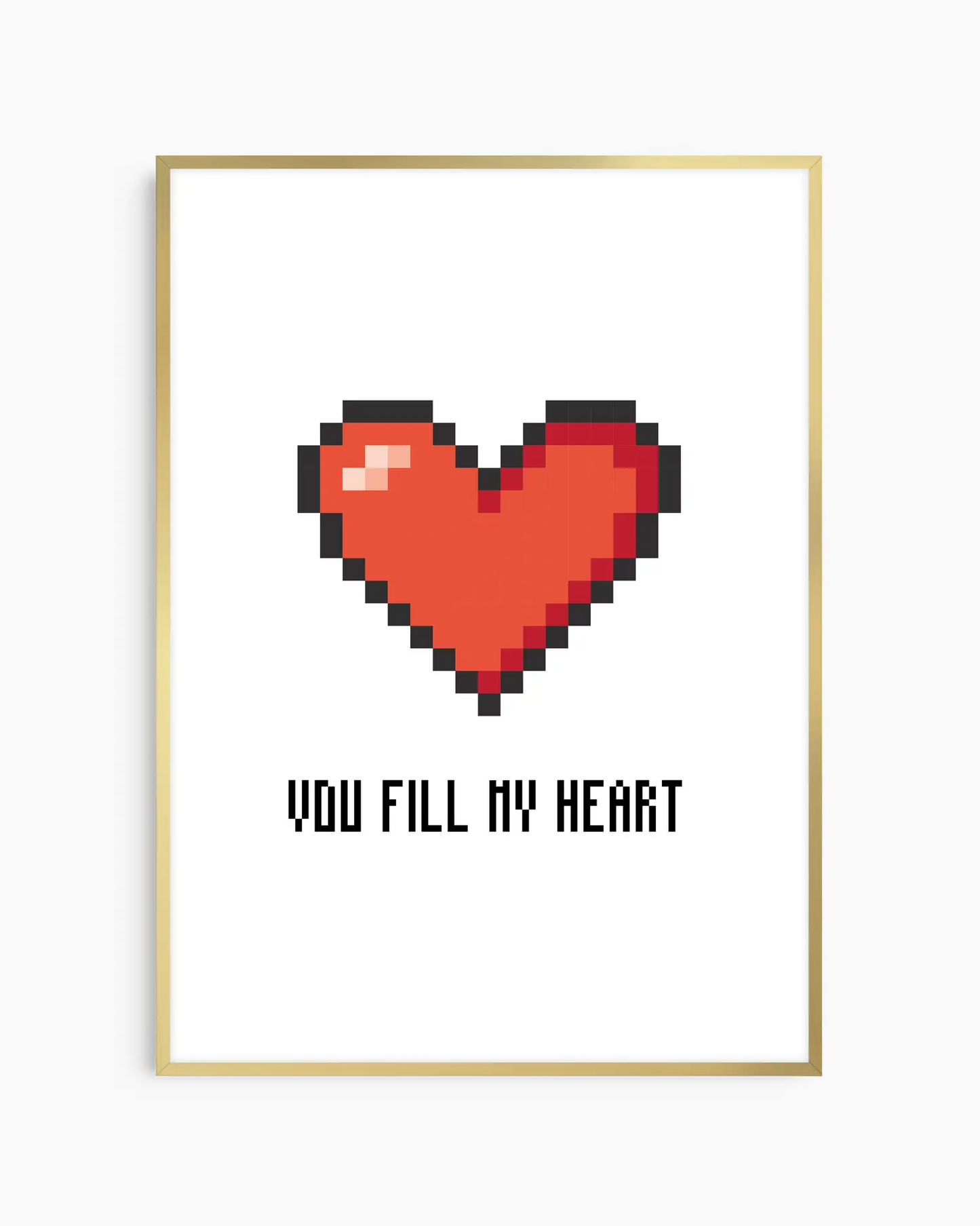 You Fill My Heart Plakatas