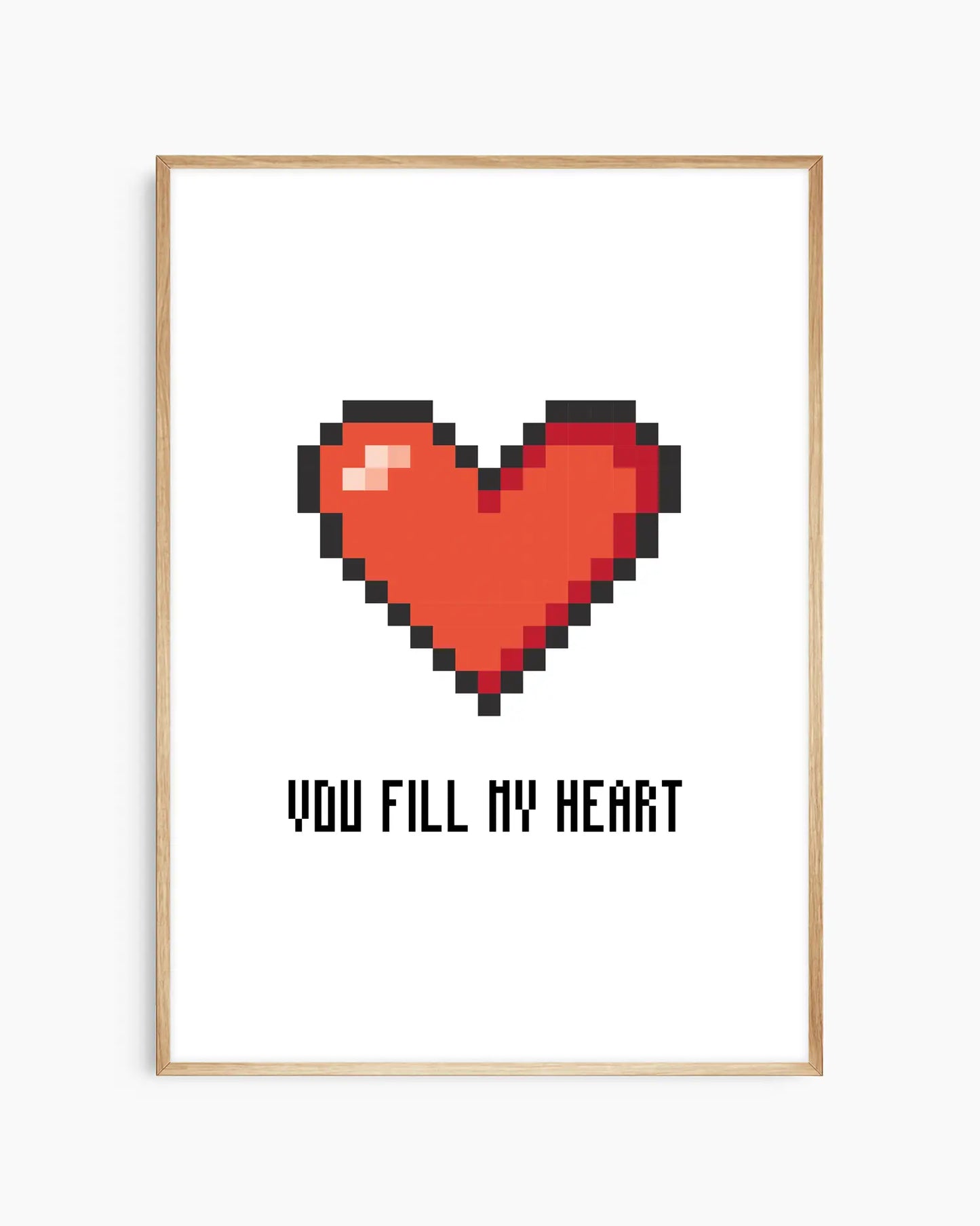 You Fill My Heart Plakatas