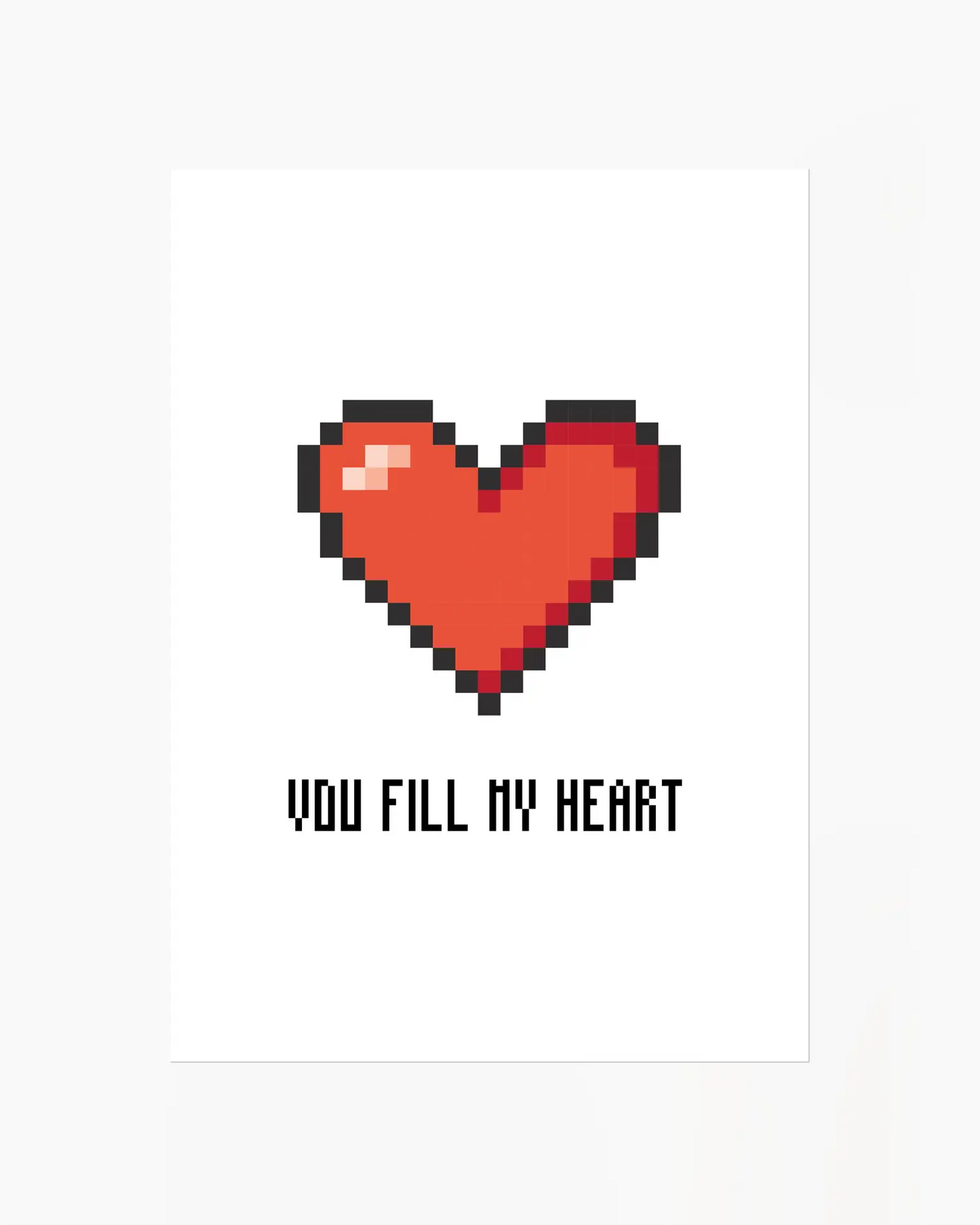 You Fill My Heart Plakatas