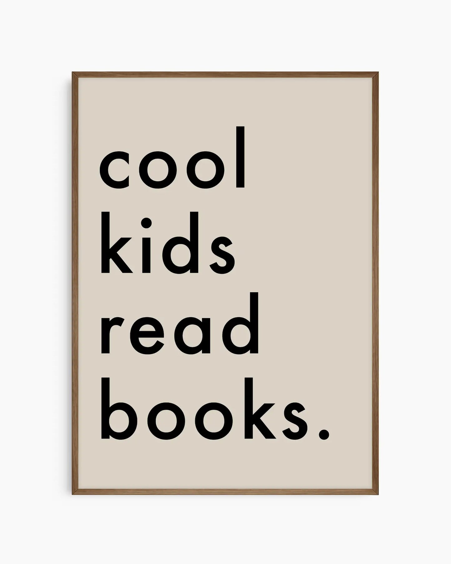 Cool Kids Read Books Plakatas