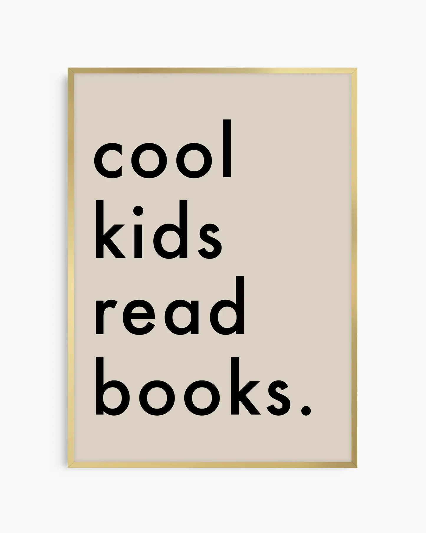 Cool Kids Read Books Plakatas