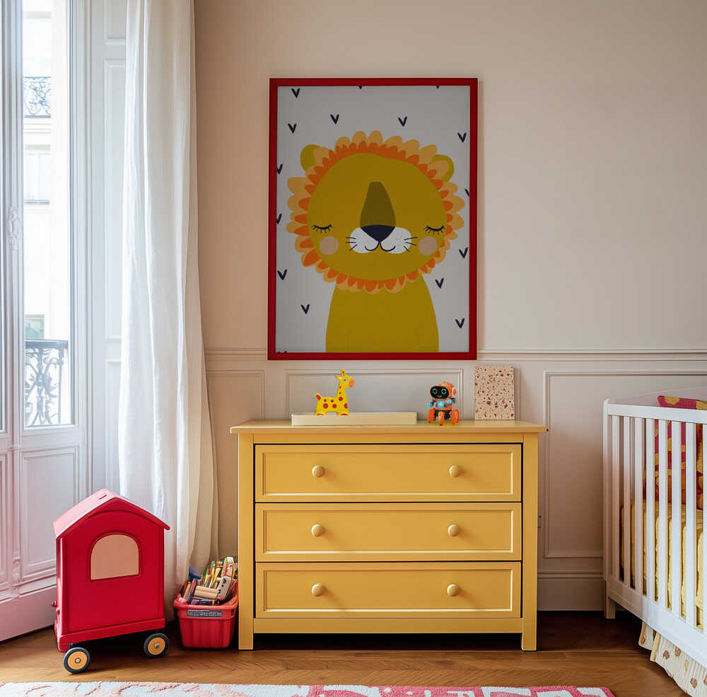 Svajingas Liūtas Plakatas