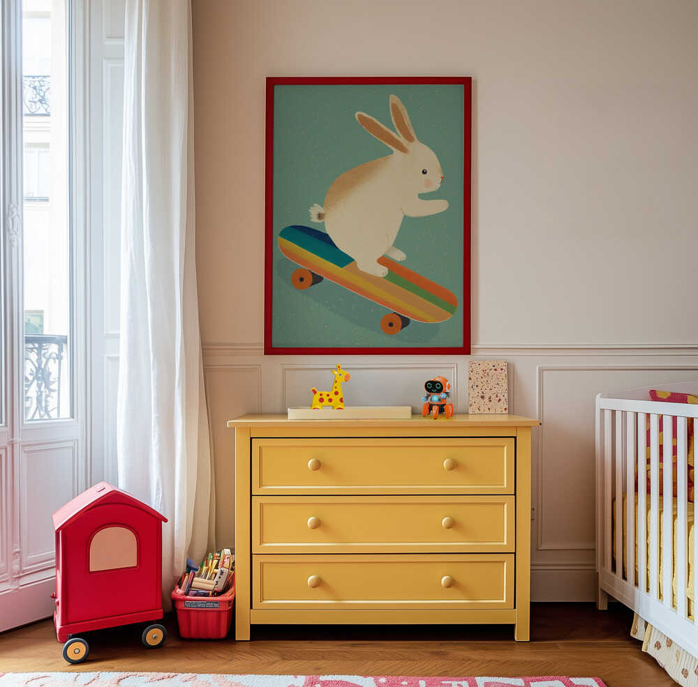 Riedlentininkas Triušis Plakatas