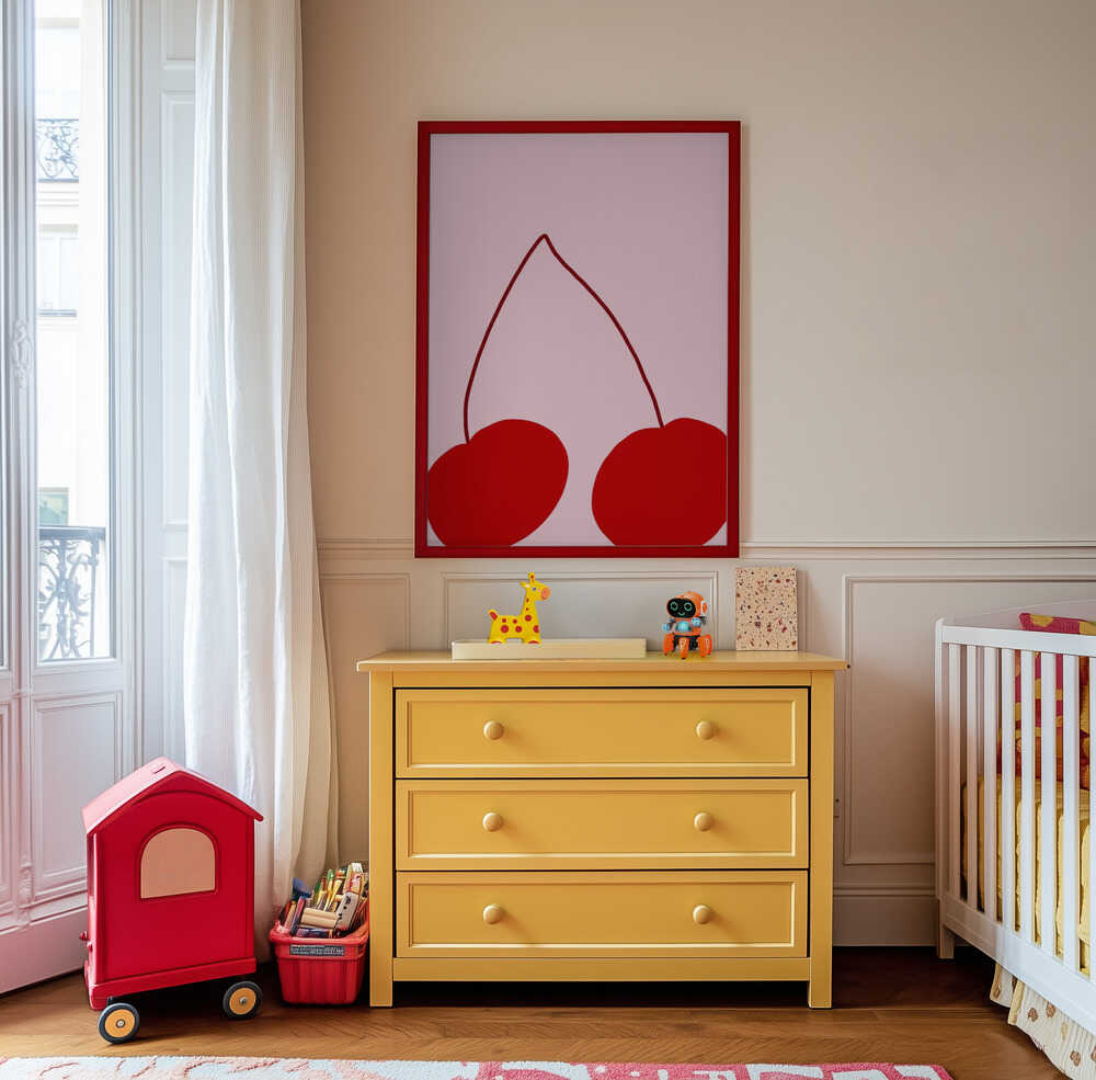 Vyšnių Dvejetas Plakatas