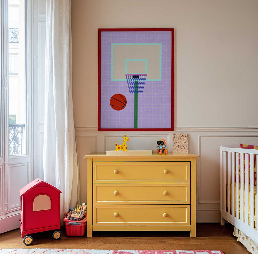 New York Basketball Plakatas