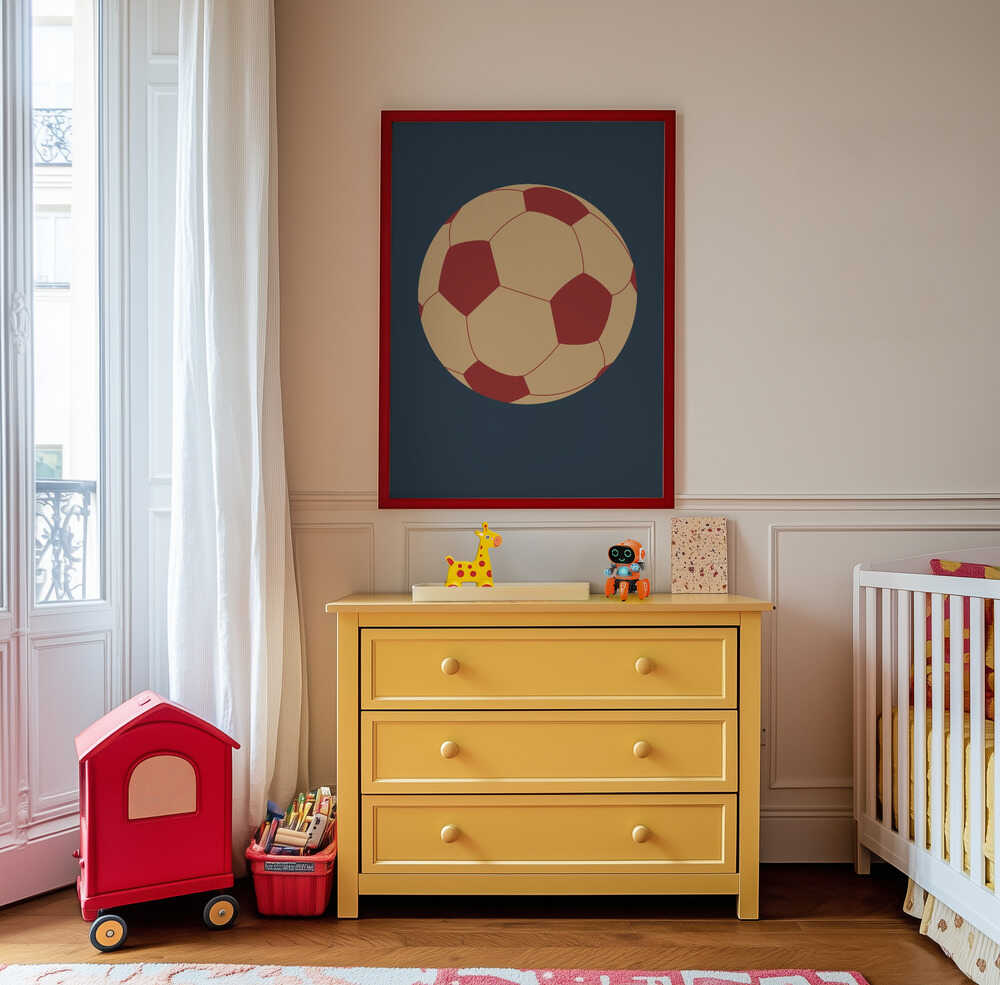 Futbolo Kamuolys Plakatas