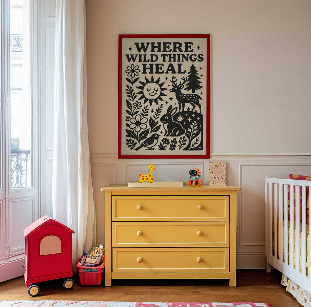 Laukinės Harmonijos Poilsis Plakatas