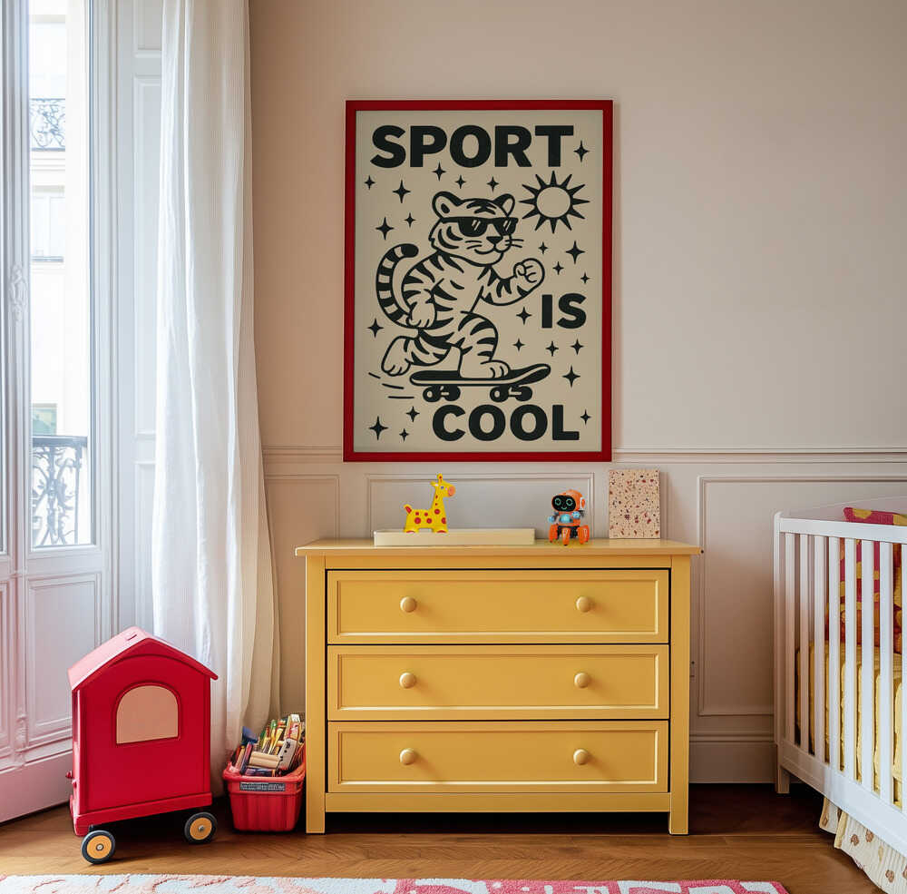 Riedantysis Tigras Plakatas