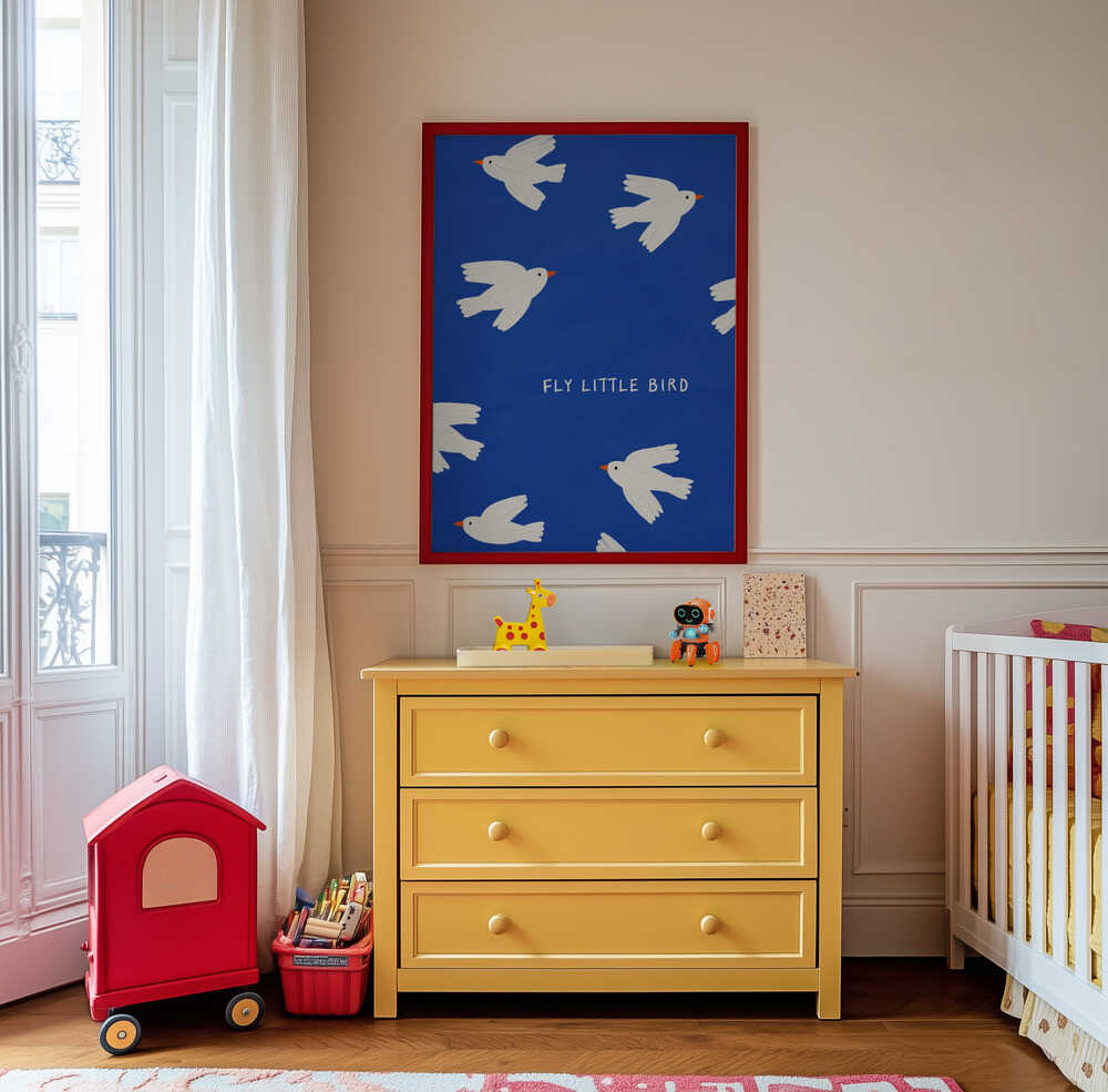 Skrist, Mažas Paukšteli Plakatas