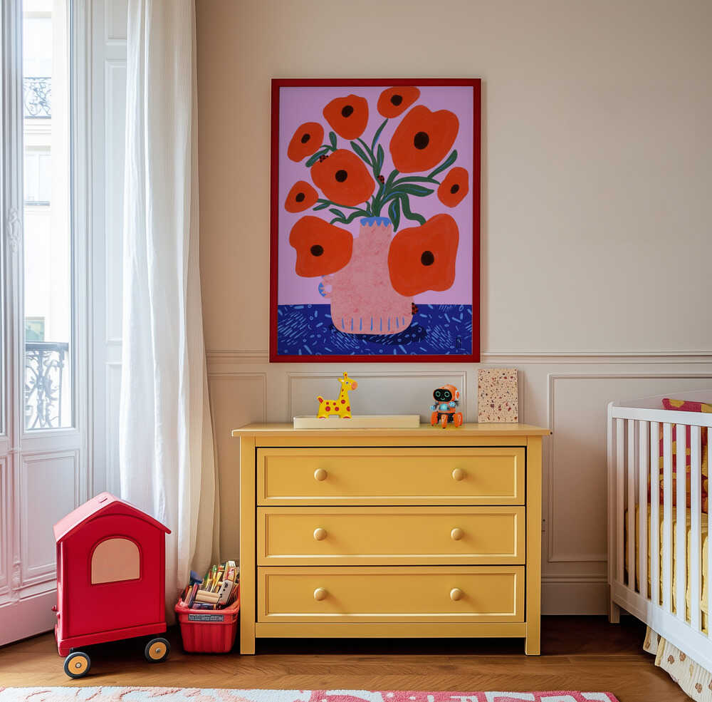 Karmine Aguonos Plakatas