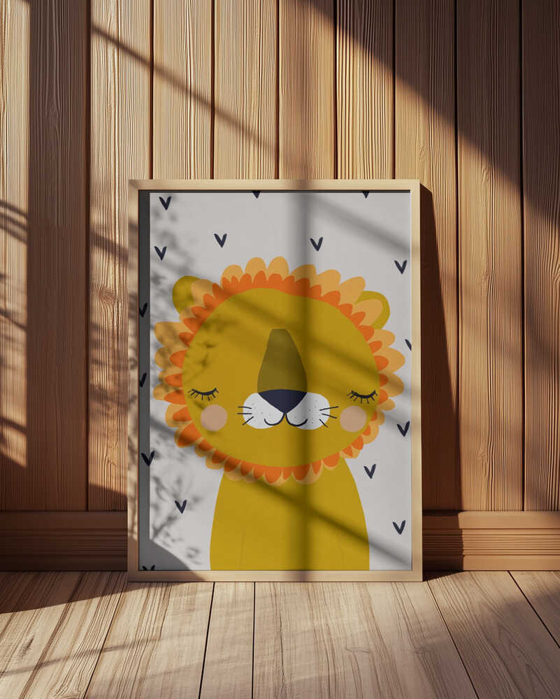 Svajingas Liūtas Plakatas