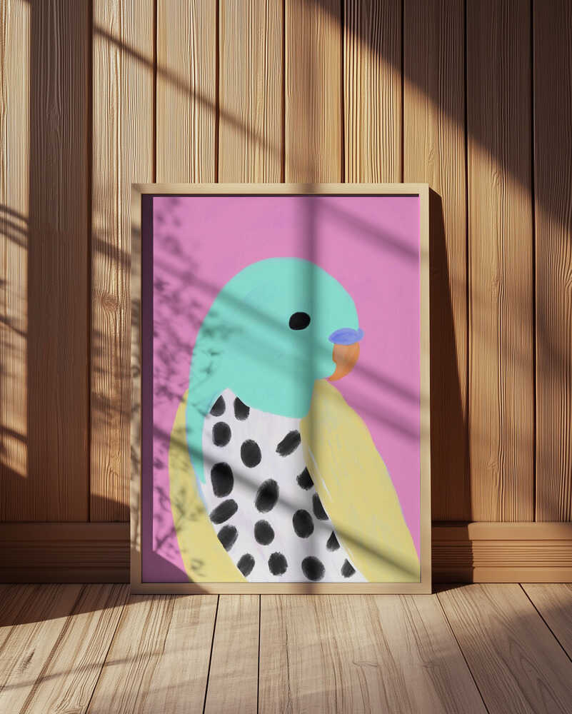 Taškuotas Papūgėlė Plakatas