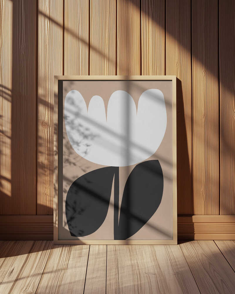 Monochrominė Žiedas Plakatas