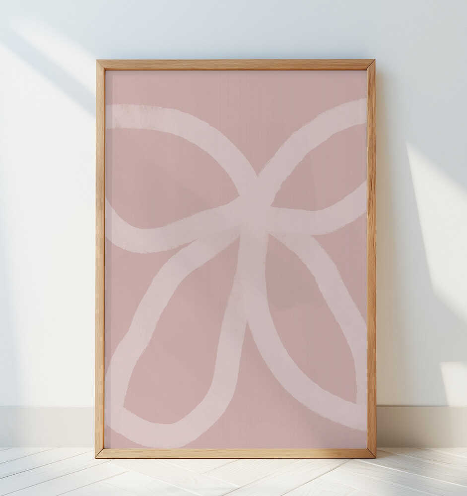 Žiedlapių Linijos Plakatas