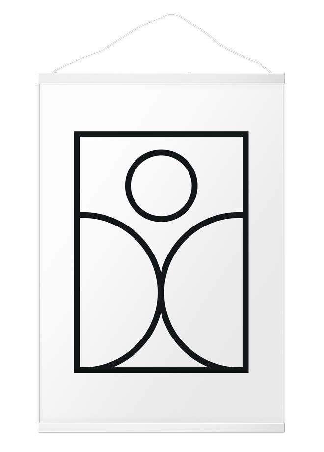 White poster hanger for The Birth Poster