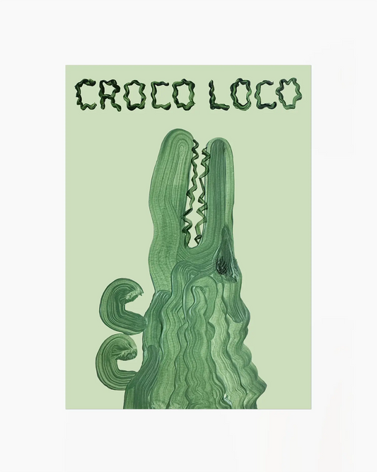 Croco Loco Plakatas