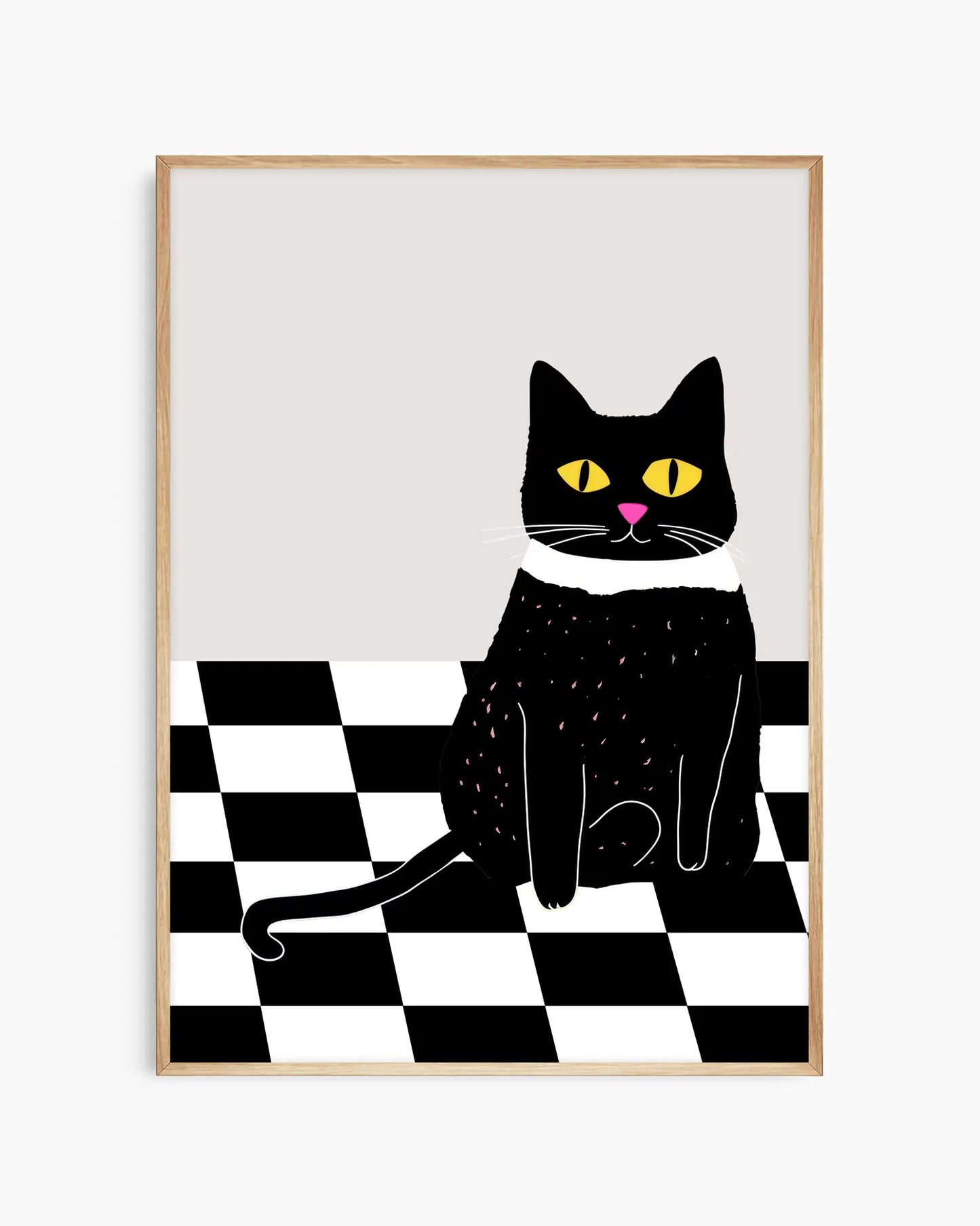 Juodos Katės Plakatas
