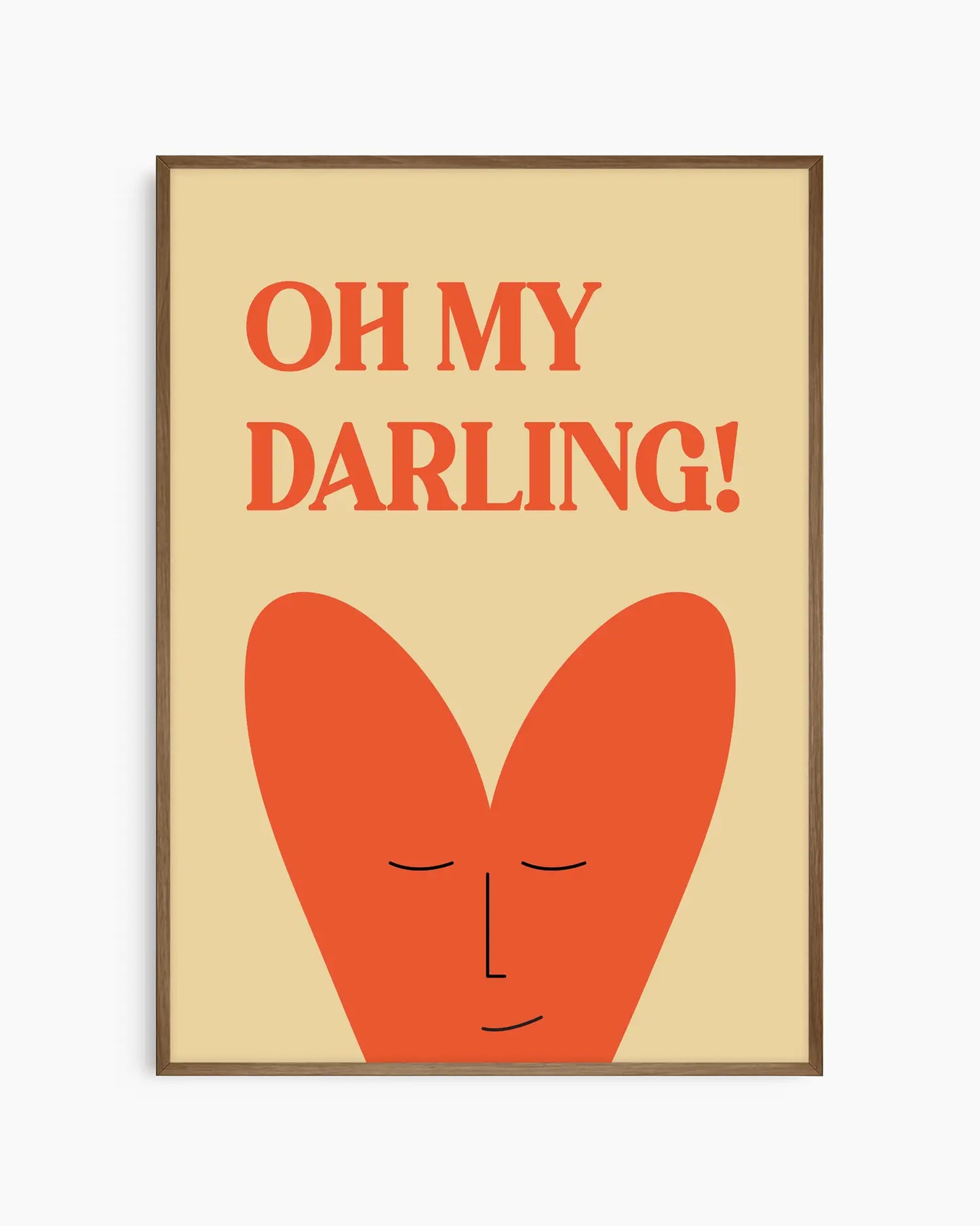 Oh My Darling! Plakatas