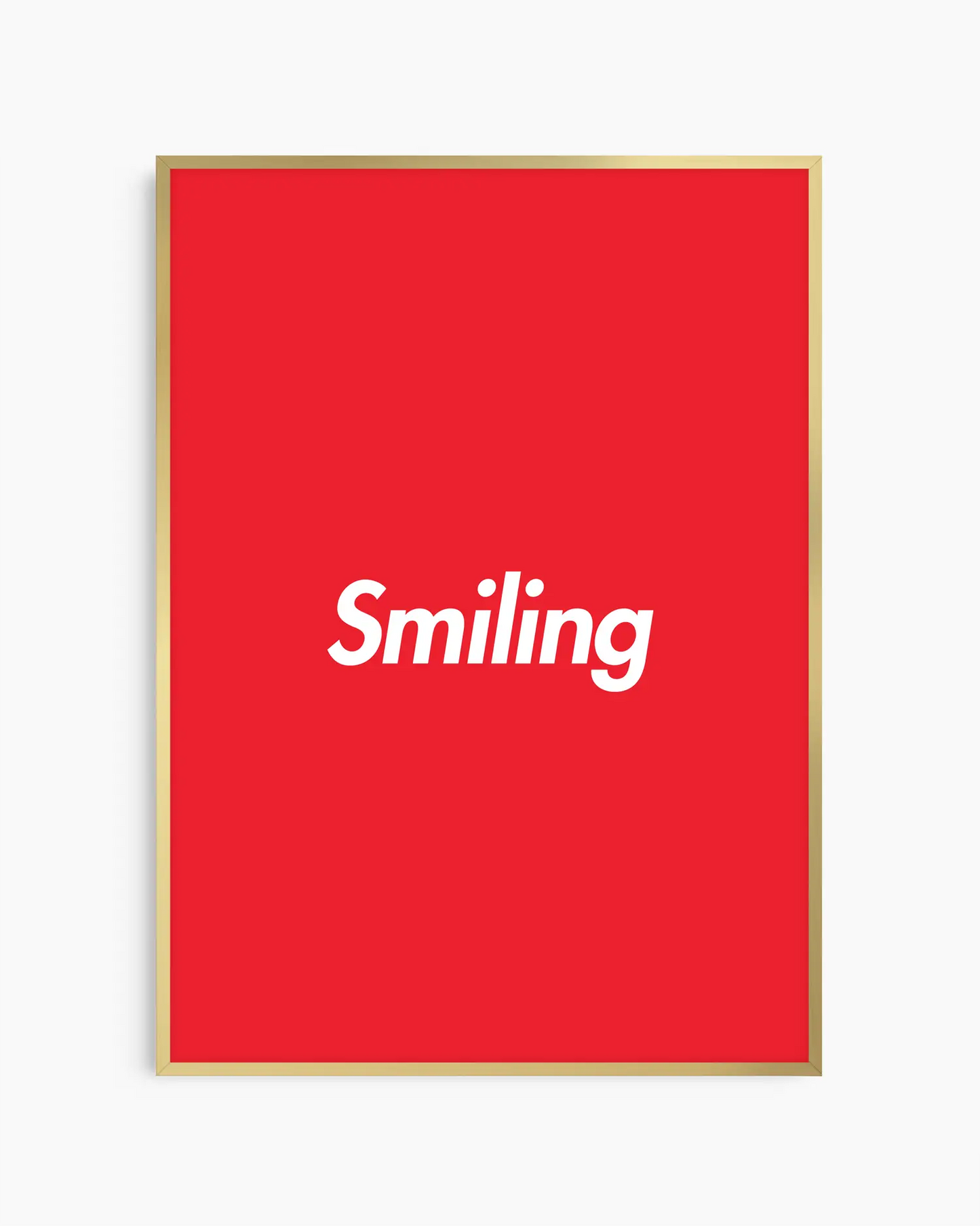 Smiling Plakatas