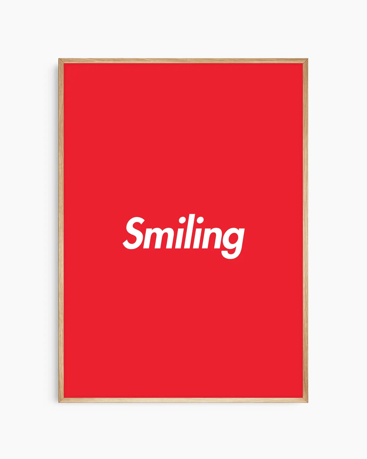 Smiling Plakatas