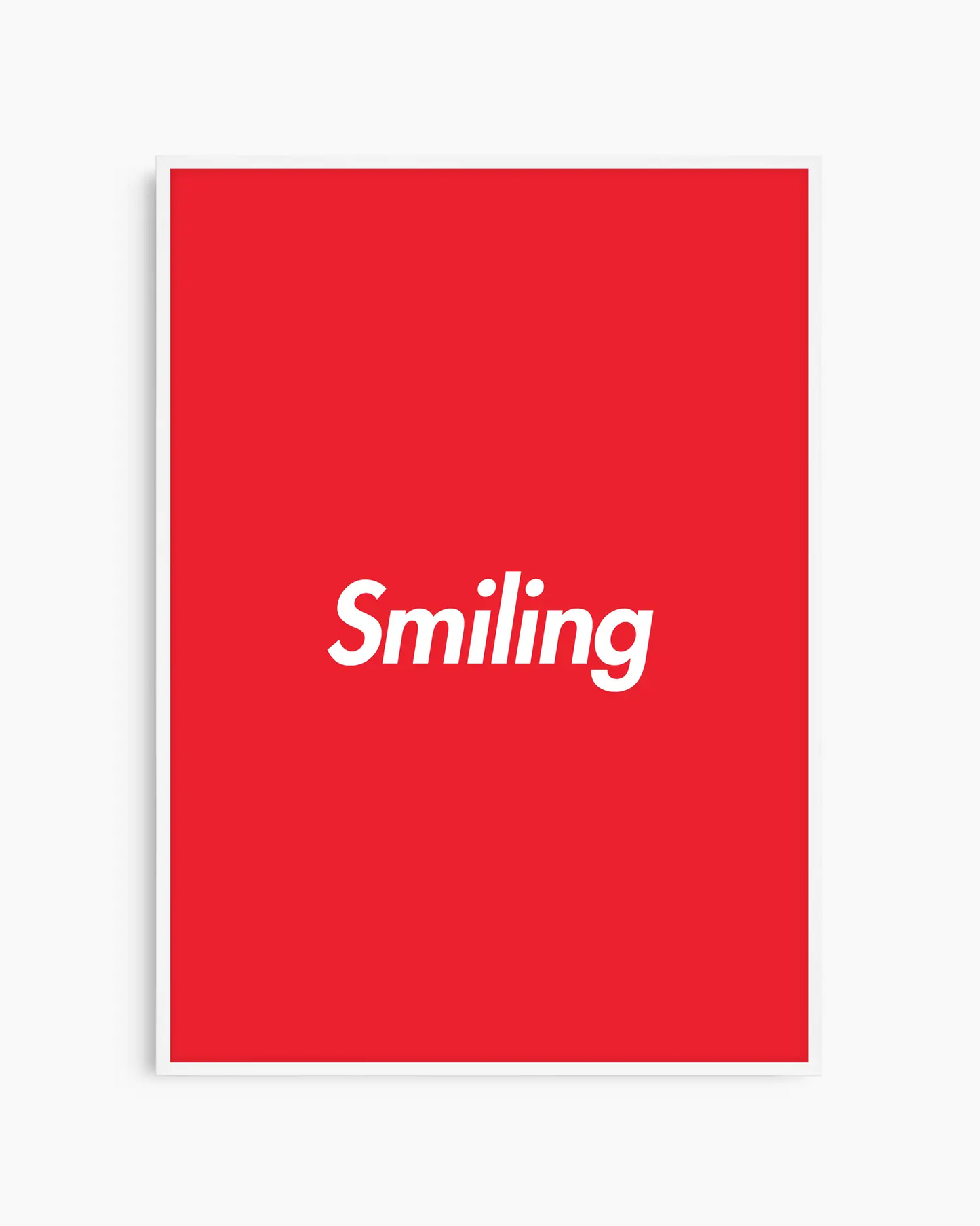 Smiling Plakatas