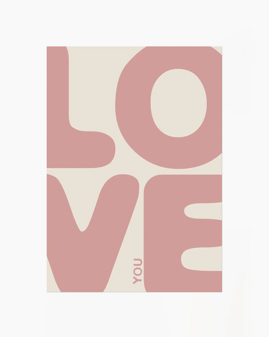 Love You Plakatas