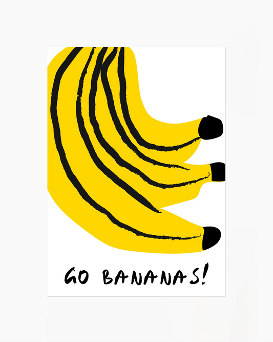 Go Bananas Plakatas