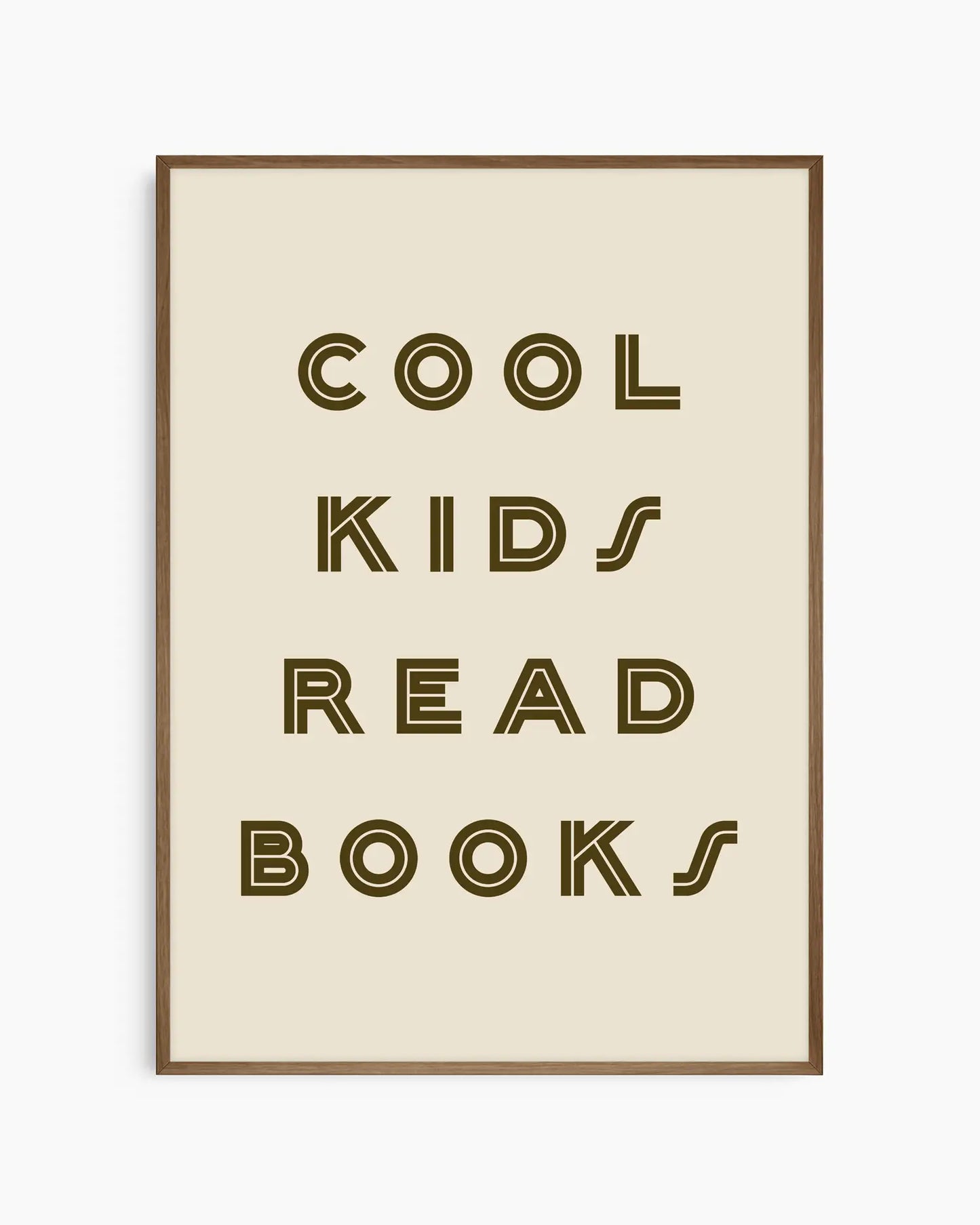 Cool Kids Read Books Plakatas