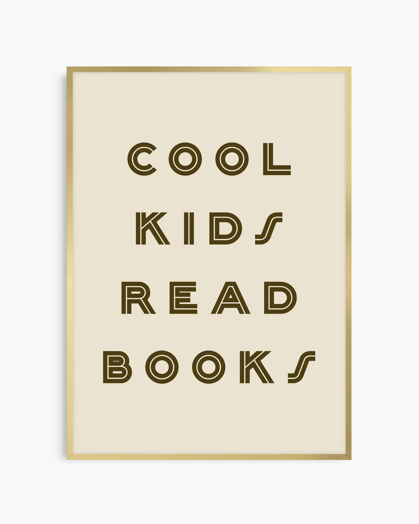 Cool Kids Read Books Plakatas