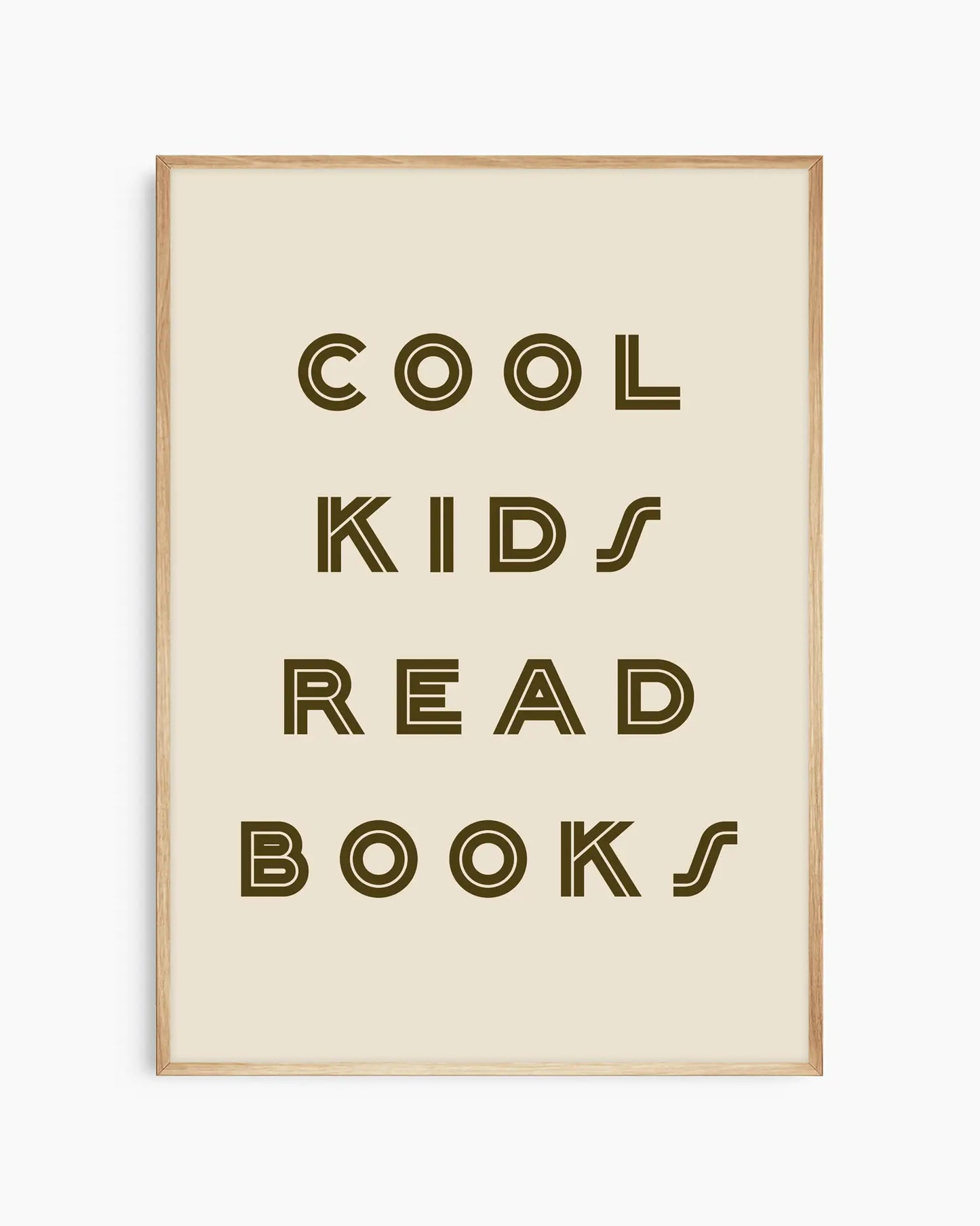 Cool Kids Read Books Plakatas
