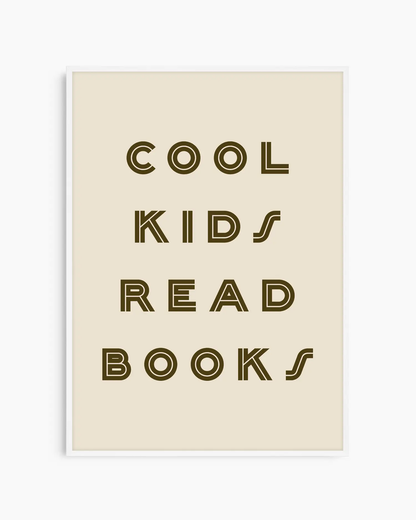 Cool Kids Read Books Plakatas