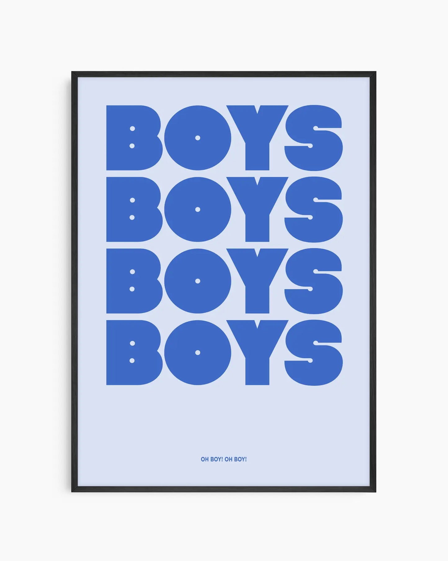 Oh Boy! Plakatas
