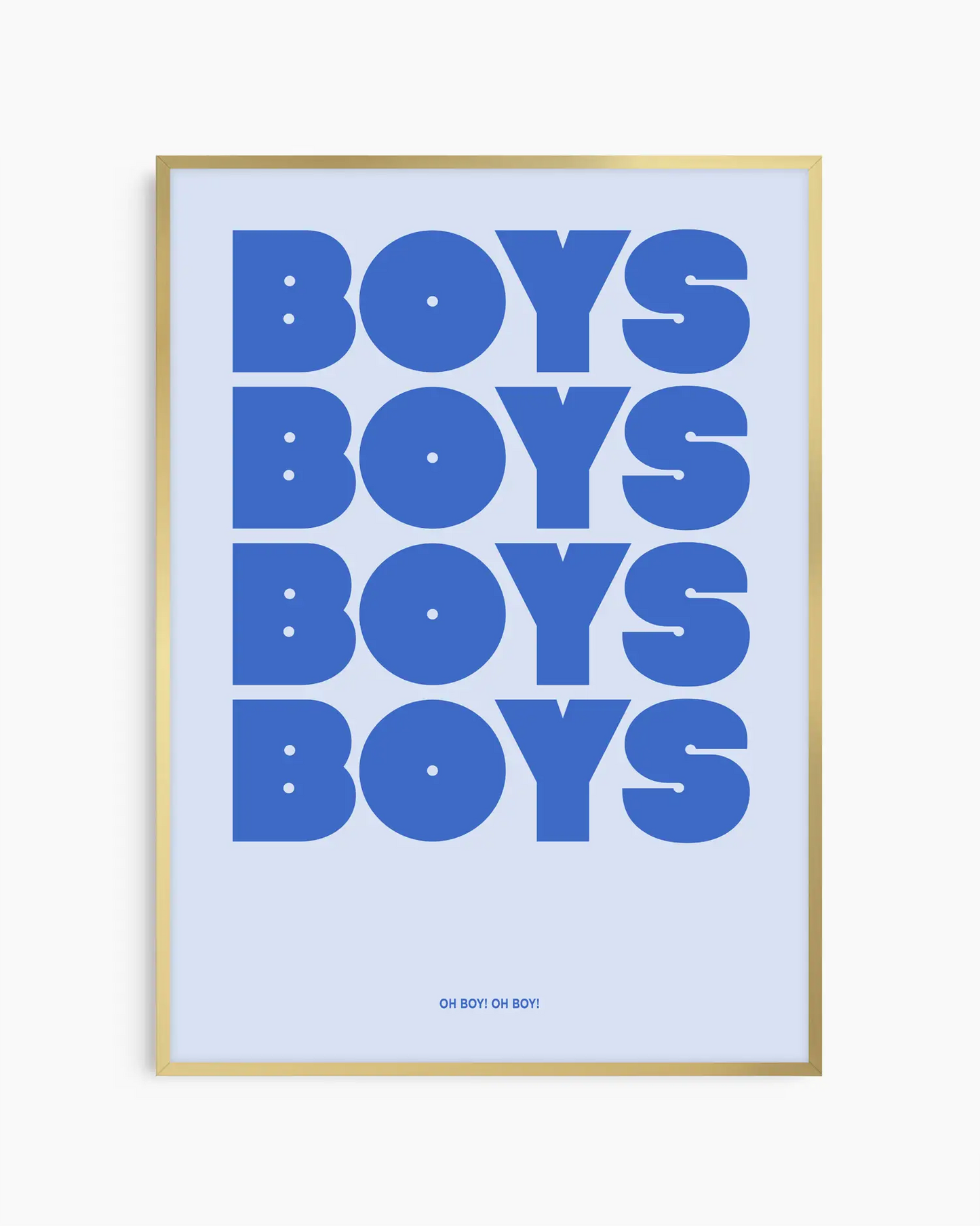 Oh Boy! Plakatas