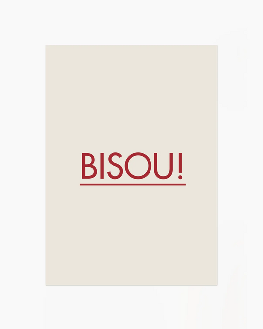 Bisou Plakatas