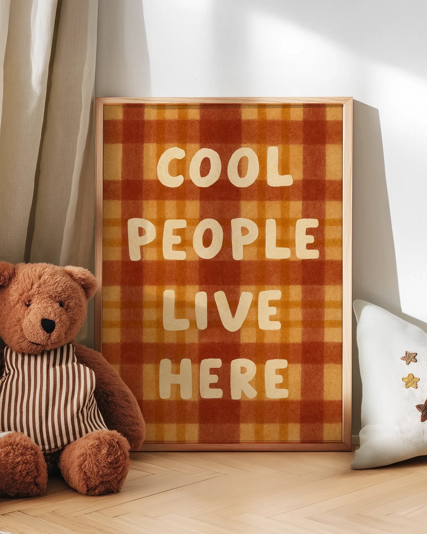 Cool People Live Here Poster