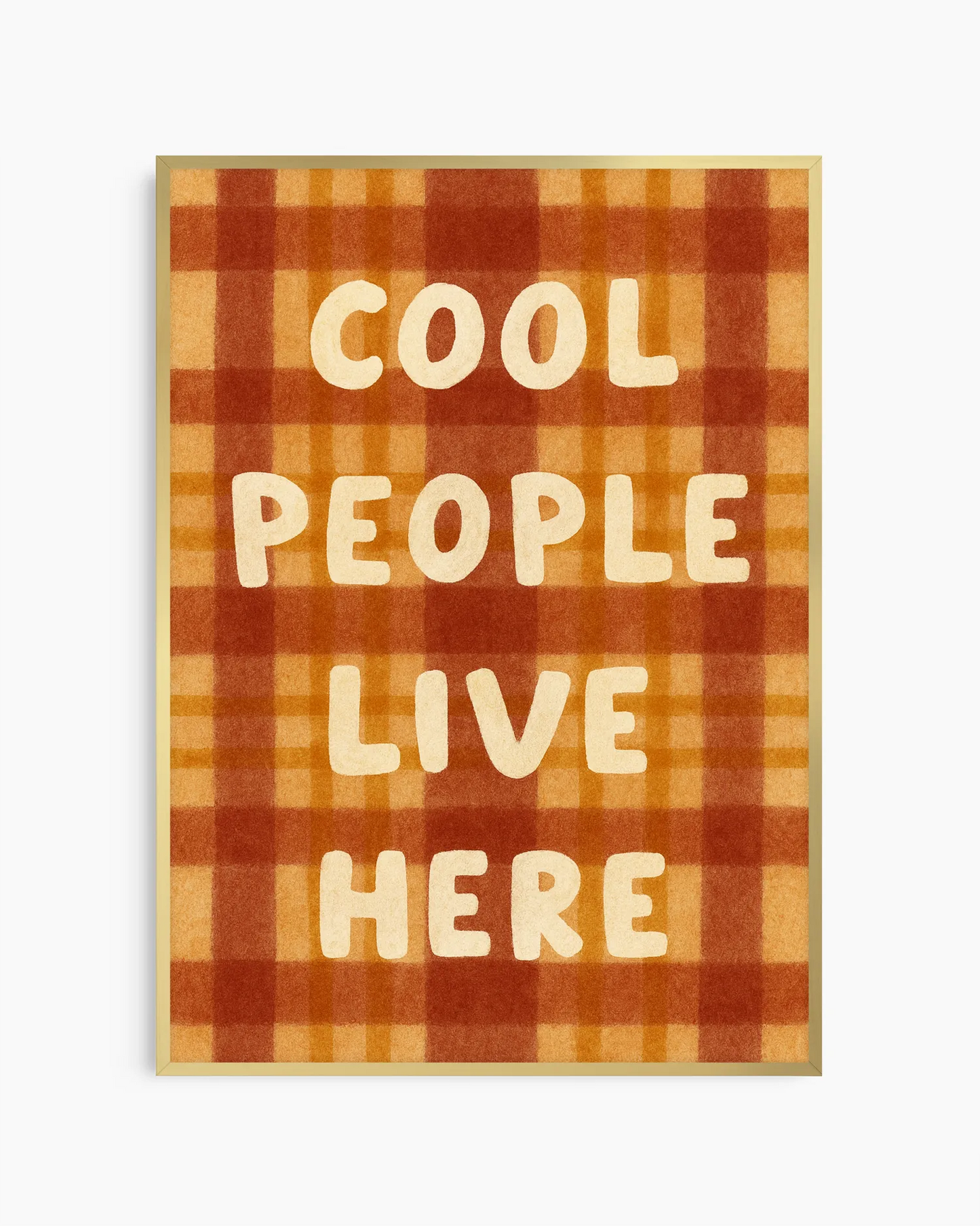 Cool People Live Here Poster