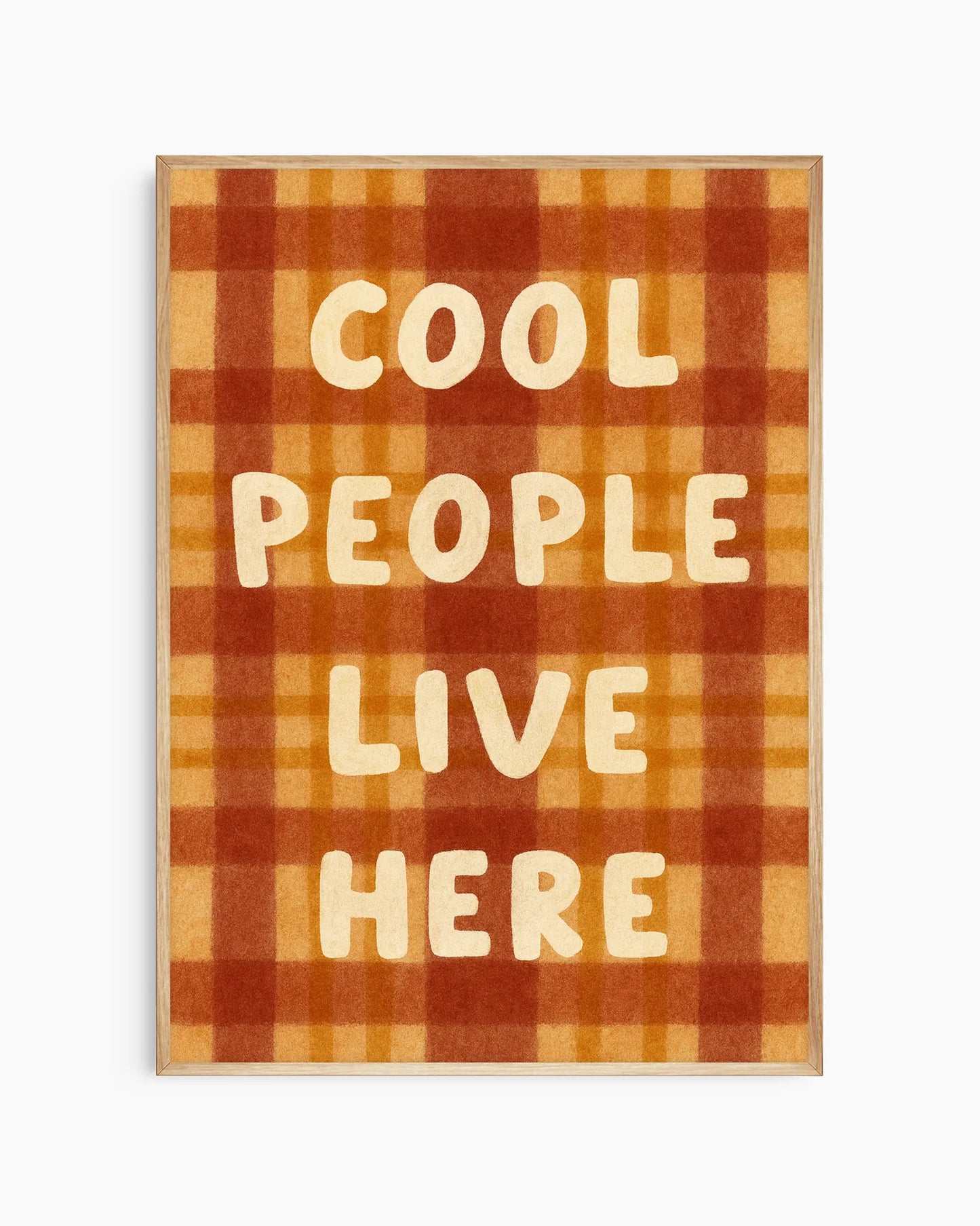 Cool People Live Here Poster