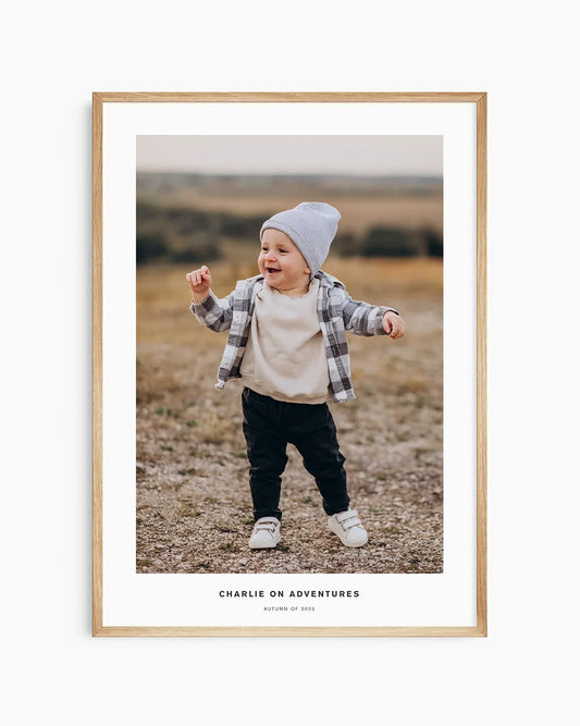 photo poster with custom image