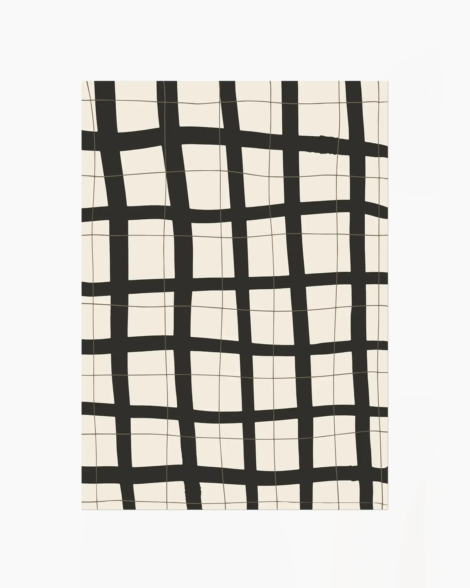 Warm, minimalist wall art in light gray tones on a light gray background.