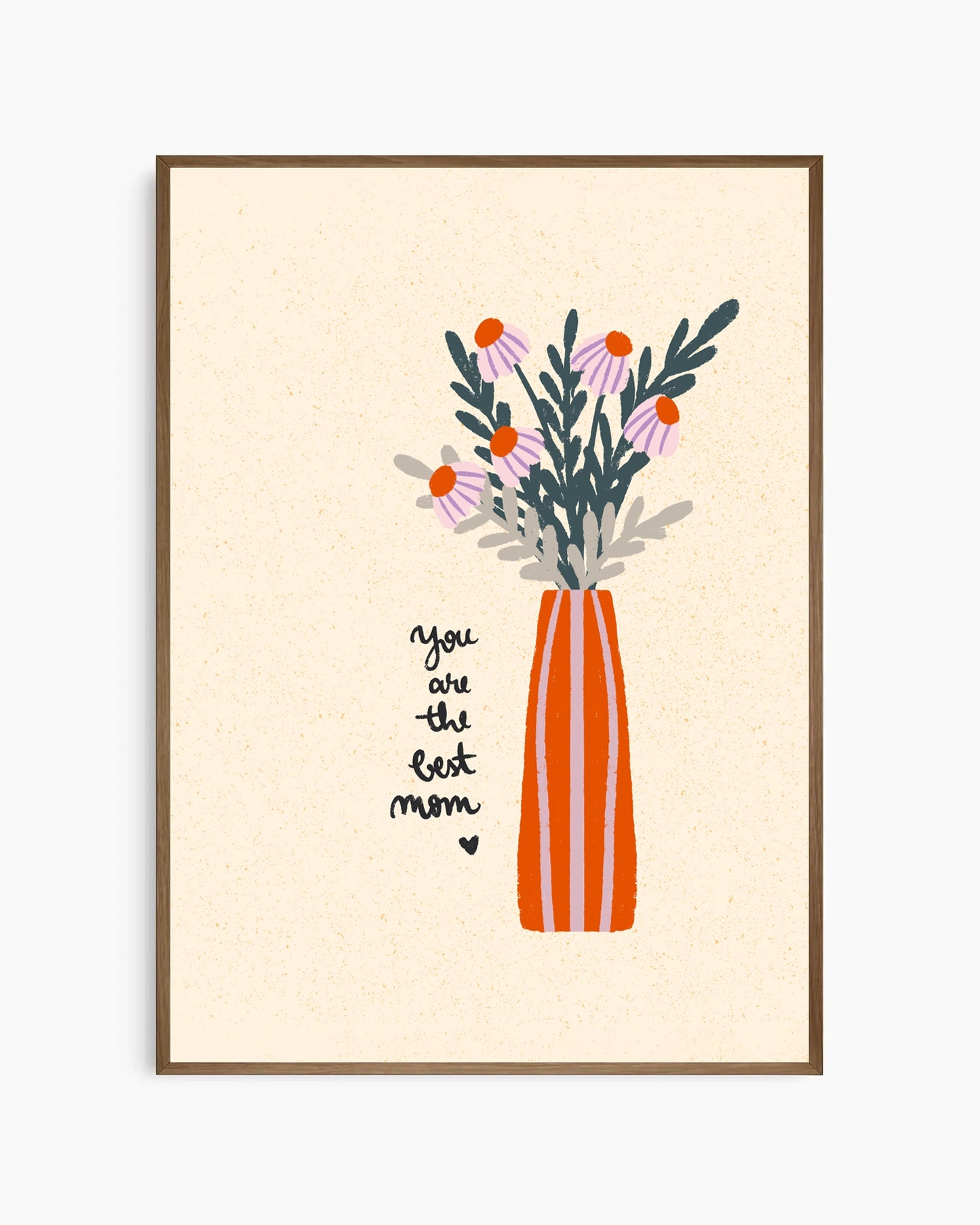 Best Mom Flower Vase