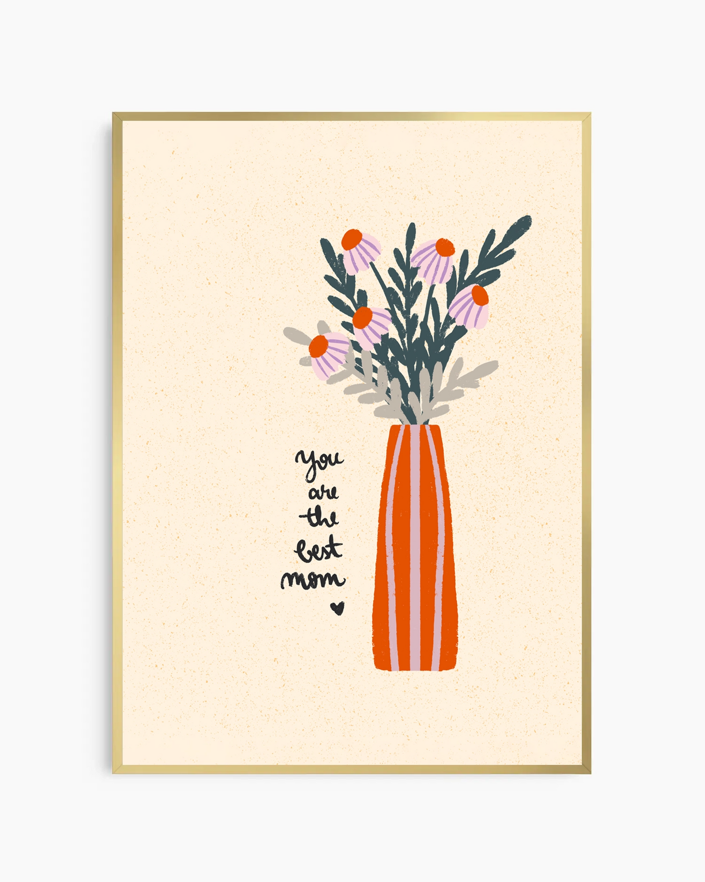 Best Mom Flower Vase