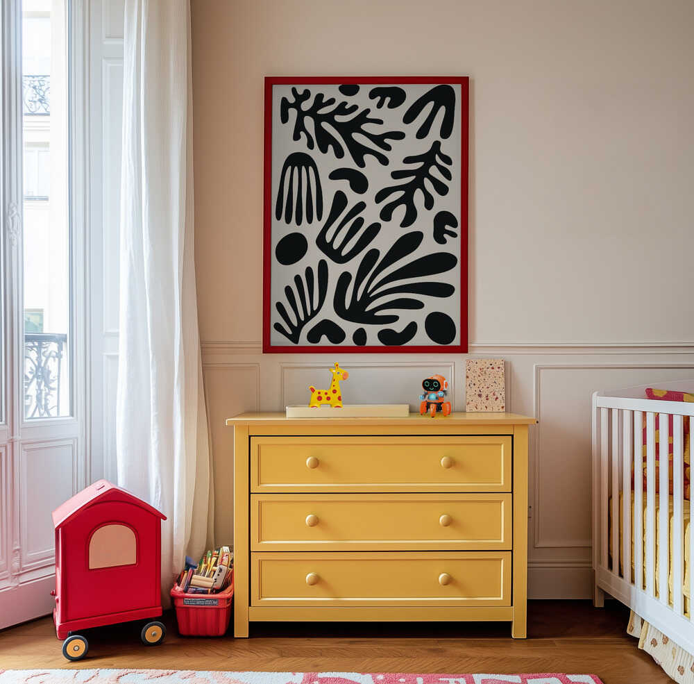 Juodos Dumblių Formos Plakatas