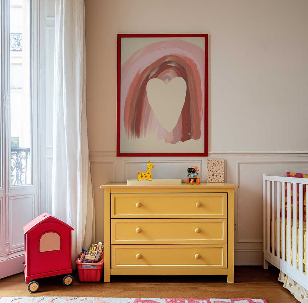 Širdies Vaivorykštė Plakatas