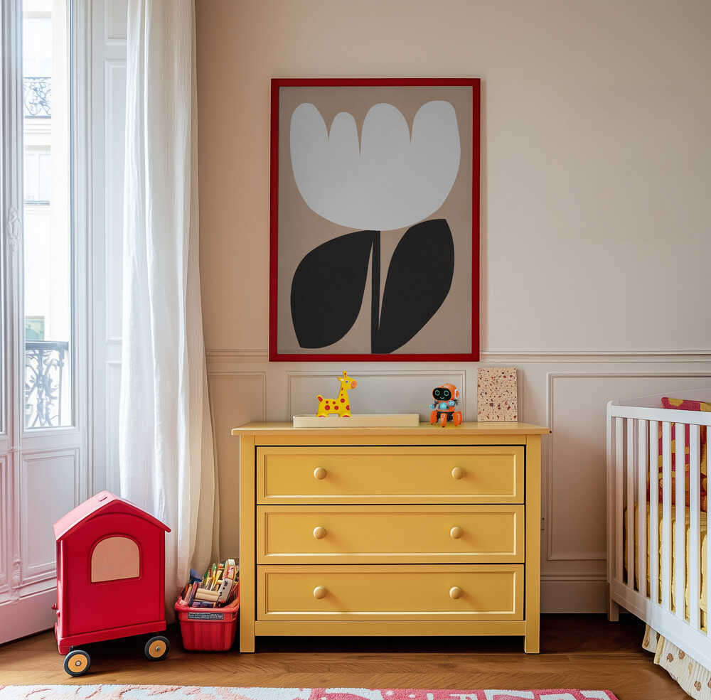 Monochrominė Žiedas Plakatas